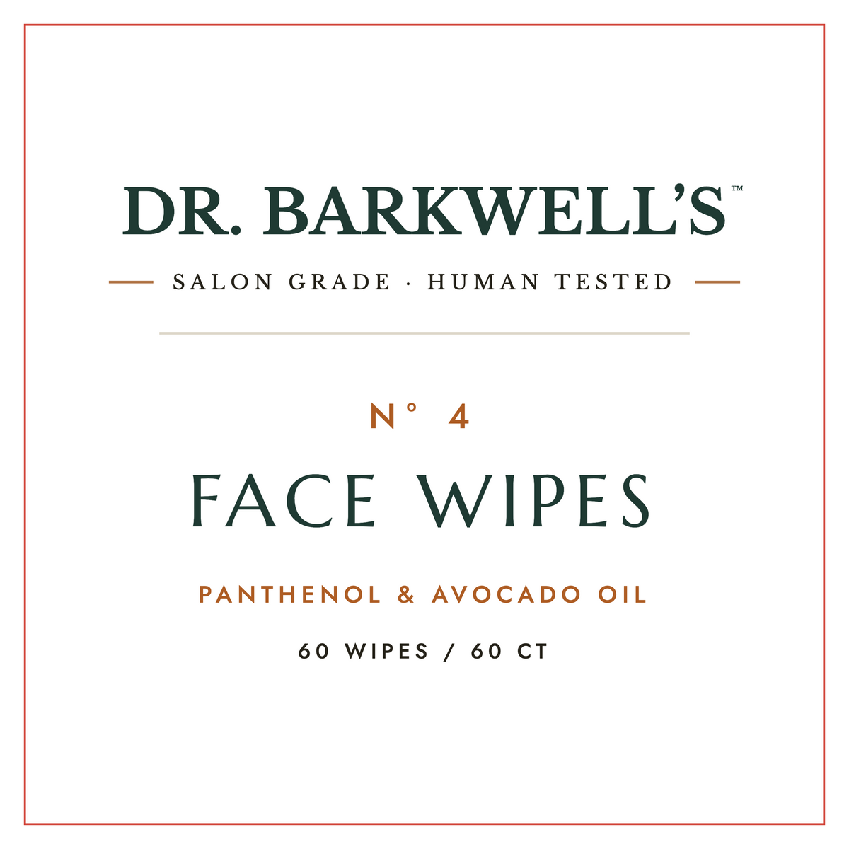 N° 4 Face Wipes